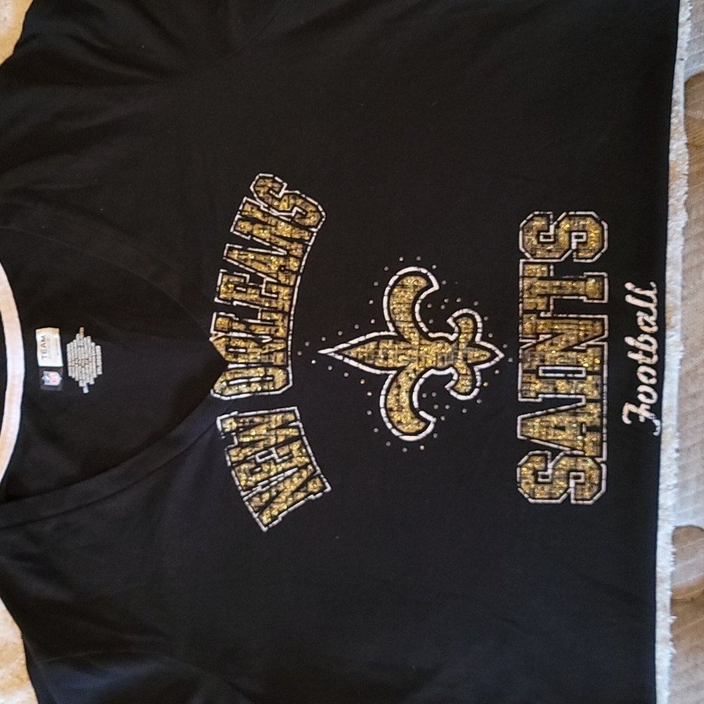 NFL 2X WOMENS NEW ORLEANS SAINTS SHIRT